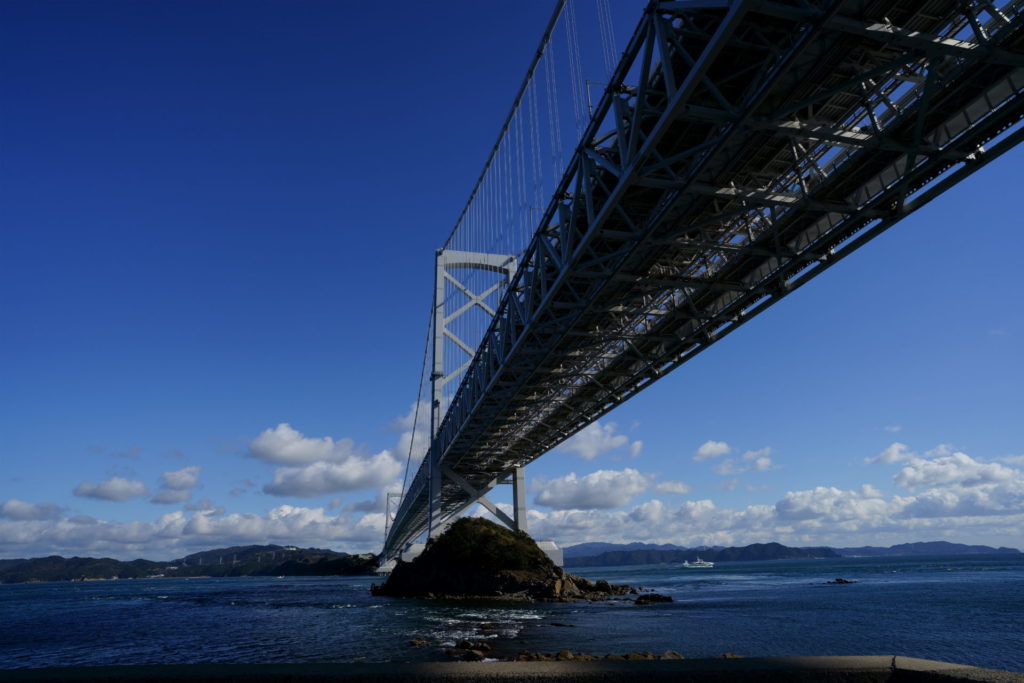 相ヶ浜からの大鳴門橋