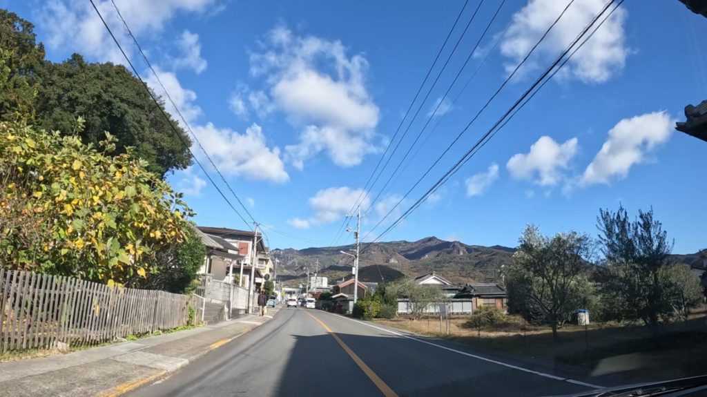 小豆島の車道