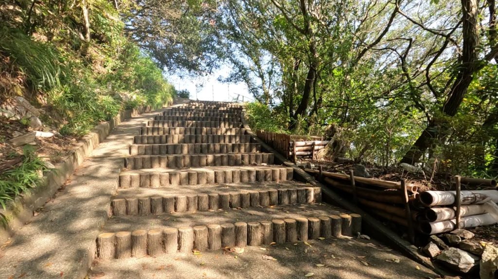 先山千光寺　登山道前半