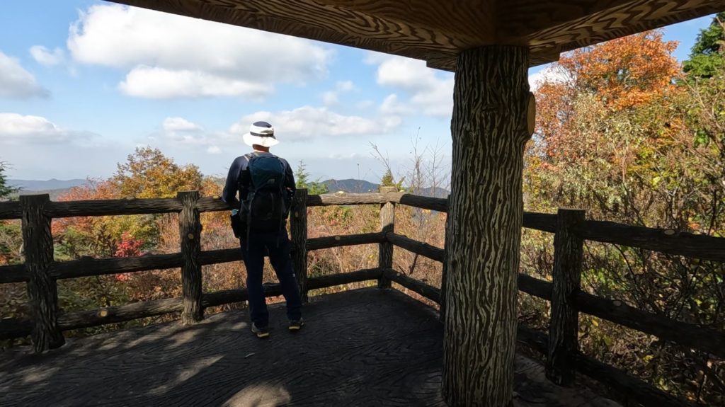 阿波竜王山展望台からの眺め　2025年秋